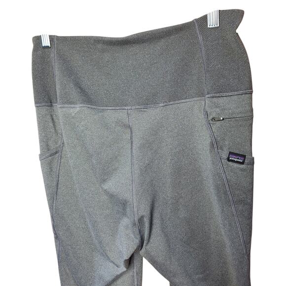Patagonia Women's leightweight pack Out crops 19" high rise legging gray size L - Picture 4 of 7